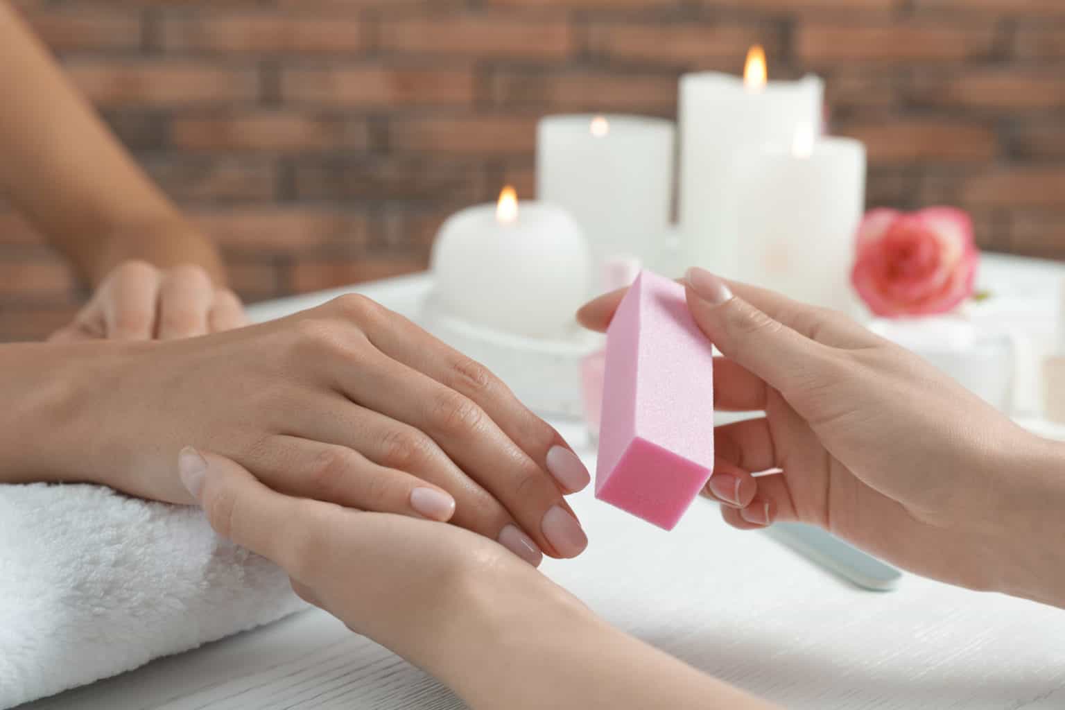bloczki polerskie do manicure