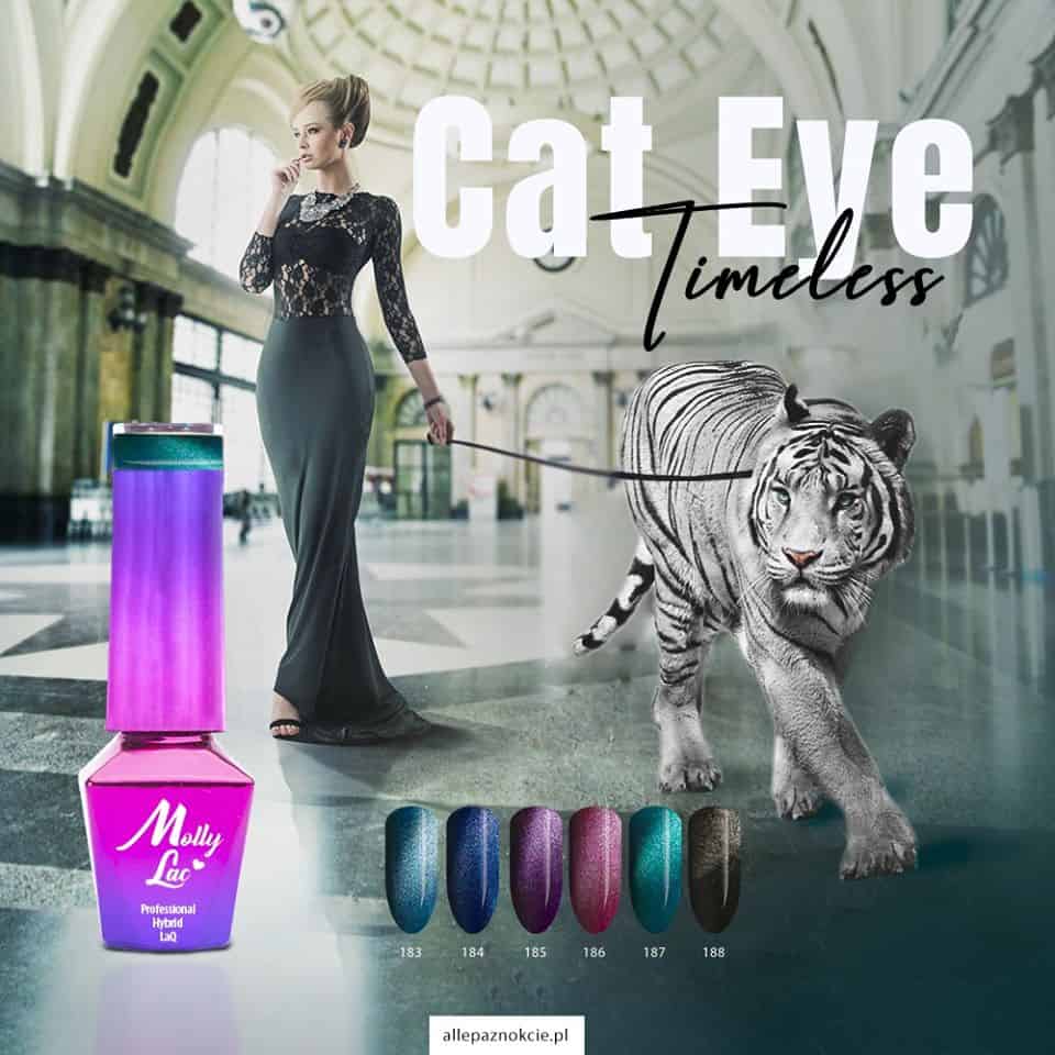 lakiery hybrydowe cat eye timeless